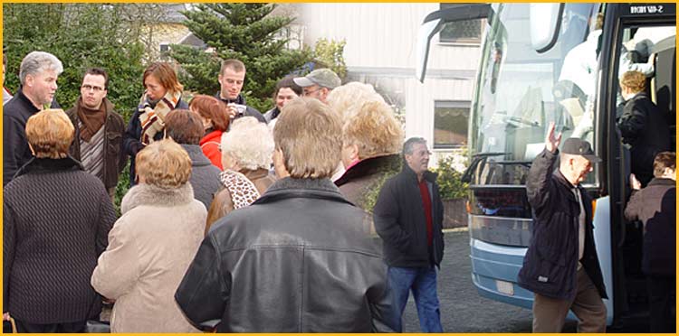 Busreisegruppen sind bei uns herzlich willkommen